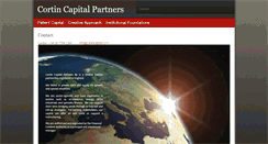 Desktop Screenshot of cortincapital.com